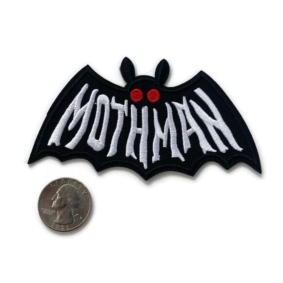 Mothman Embroidered Patch - Picture 2 of 3